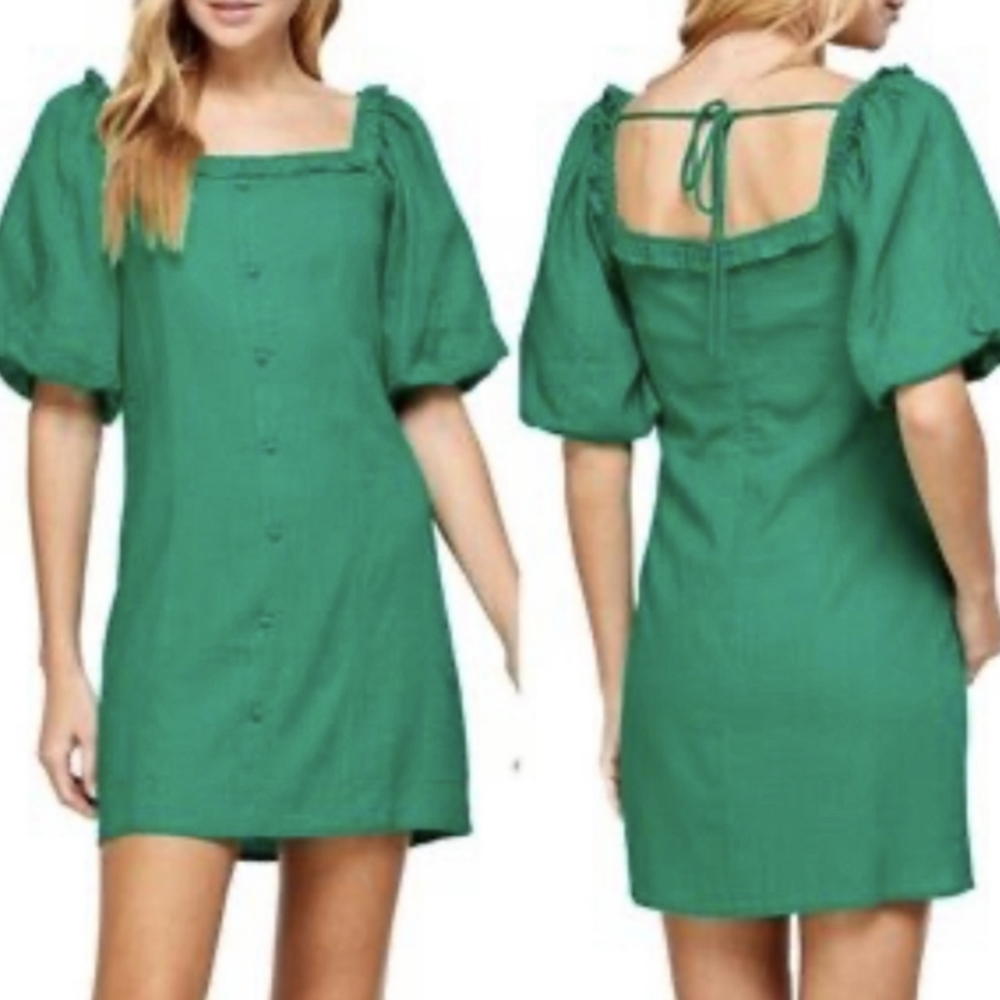 One One Six Green Mini Dress - Sz M